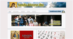 Desktop Screenshot of familiamaranatha.com.ar